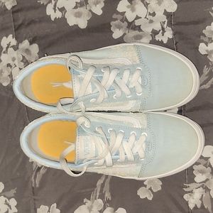 Baby blue Vans